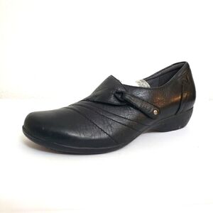 Dansko Womens Franny Black Milled Nappa